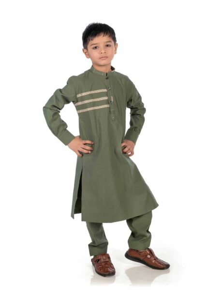 Kid’s Pathani Suit cotton Dobby Soft Fabric